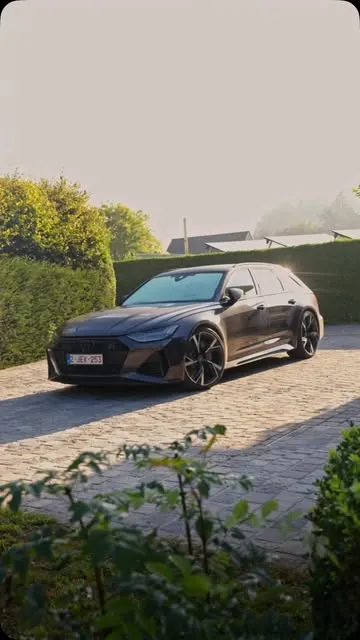 Audi RS6 op Instagram